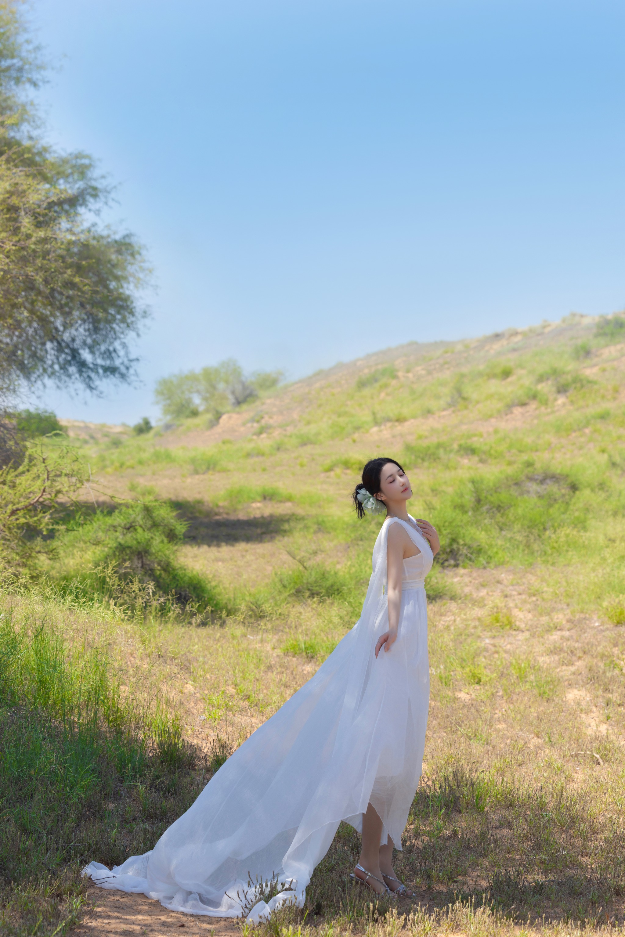 图片[1]-鱼子酱Fish – NO.201 （私拍） 《沙漠之花》写真[50P]-XikXak